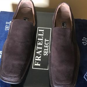 Fratelli Rossetti Men’s Brown Suede Loafers SZ 11